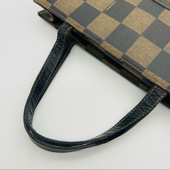 Fendi Vintage Pequin Check Tote - Picture 4 of 15